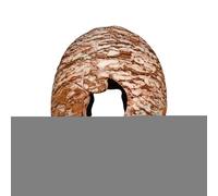 Leopard Gecko Hide Dinosaur Egg Habitat Cave, Climbing Nest Burrow Shelter for Reptile Breeding Tank Setup Aquarium Terrarium Decor Desert Home Living Room Display, No Hassle Replacement