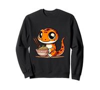 Leopard Gecko Reptile Lizard Japanese Kawaii Ramen Love Sweatshirt