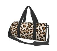 Léopard Guépard Léopard Amour, Sac de Voyage de Grande capacité, Sac à Main Rond, Sac de Voyage de Sport, fourre-Tout, Sac de Fitness