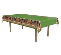 léopard Horse Racing Nappe, 54 par 274,3 cm, Multicolore