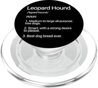 Léopard Hound Dog Breed Best Leopard Hound Dogs PopSockets PopGrip pour MagSafe