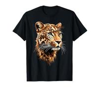 Léopard Panthère Fauve Doux Grand Chat Panthère Léopards T-Shirt