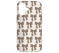 Leopard Print Bow Trendy Girls Coquette Aesthetic Coque pour iPhone 17