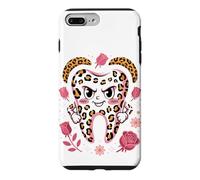 Leopard Print Dental Assistant Dentist Office Coque pour iPhone 7 Plus/8 Plus