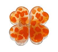 Leopard Print Hair Clips, Four-Leaves Strong Hairpin, with Stylish Women Hair Accessories for Holiday, Festival, Salon, and Wedding, Hold and Elegant Design, for Travel Party Daily Accessory