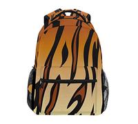Leopard Print Shoulder Backpack Student Bookbags for Travel Kid Girls Boys