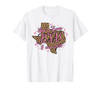 Léopard Rose « She's from Texas I Can Tell » T-Shirt