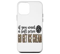 Léopard Si Vous Voulez Un Service Doux, optez pour Une crème glacée de Volleyball Coque pour iPhone 12 Mini