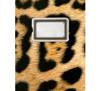 "Leopard Skin" 120 Pages - Composition Notebooks, College Ruled Lined Exercise Notebook, Soft Cover, Journal Notebooks for Work, Travel Journals for ... Writing, School Supplies: Bad Student Series