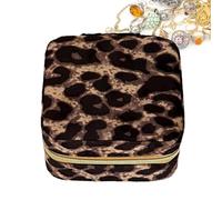 Leopard Travel Jewelry Box, boîte léopard adaptée à différents styles de maison, combinant la nature avec des éléments modernes, adoptant un design léopard classique, améliorant votre