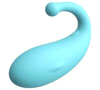 Leopard Whale - œuf vibrant connecté rechargeable - silicone bleu