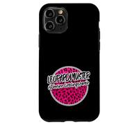 Léopardprint Leopardmuster Rose Punk Lieblingsfarbe Cheetah Coque pour iPhone 11 Pro