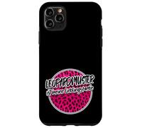 Léopardprint Leopardmuster Rose Punk Lieblingsfarbe Cheetah Coque pour iPhone 11 Pro Max