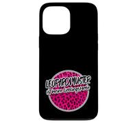 Léopardprint Leopardmuster Rose Punk Lieblingsfarbe Cheetah Coque pour iPhone 13 Pro Max