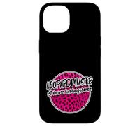 Léopardprint Leopardmuster Rose Punk Lieblingsfarbe Cheetah Coque pour iPhone 14