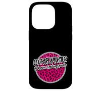 Léopardprint Leopardmuster Rose Punk Lieblingsfarbe Cheetah Coque pour iPhone 14 Pro