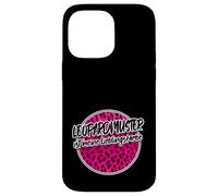 Léopardprint Leopardmuster Rose Punk Lieblingsfarbe Cheetah Coque pour iPhone 14 Pro Max