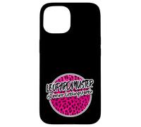 Léopardprint Leopardmuster Rose Punk Lieblingsfarbe Cheetah Coque pour iPhone 15