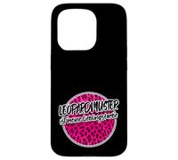 Léopardprint Leopardmuster Rose Punk Lieblingsfarbe Cheetah Coque pour iPhone 15 Pro
