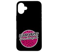 Léopardprint Leopardmuster Rose Punk Lieblingsfarbe Cheetah Coque pour iPhone 16 Plus