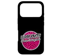 Léopardprint Leopardmuster Rose Punk Lieblingsfarbe Cheetah Coque pour iPhone 17 Pro