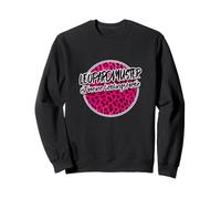 Léopardprint Leopardmuster Rose Punk Lieblingsfarbe Cheetah Sweatshirt