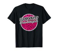 Léopardprint Leopardmuster Rose Punk Lieblingsfarbe Cheetah T-Shirt