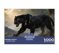 LéopardPuzzle 1000 Pièces Animaux Adultes Et Enfants, Puzzle De Qualité Supérieure, Le Cabanon De L'Artiste, Détente & Relaxation 38x26cm/1000pcs