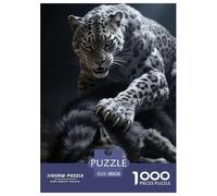 LéopardPuzzle 1000 Pièces Animaux Contes Magiques, Adultes/Enfants, Décoration Intérieure, Cadeau 38x26cm/1000pcs