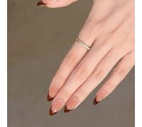 Léopards Imprimer Amande Presse Sur Les Ongles Conseils Français Coller Sur Manucure Décoration Pour Les Déplacements Quotidiens Ou Les Fêtes Femmes Nail Art