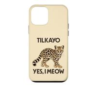Leopardus Tilcayo Oui, Je miaule Humour Coque pour iPhone 12 Mini