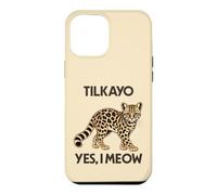 Leopardus Tilcayo Oui, Je miaule Humour Coque pour iPhone 12 Pro Max