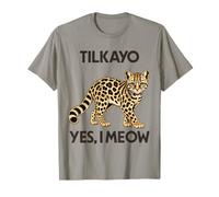 Leopardus Tilcayo Oui, Je miaule Humour T-Shirt