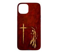 #LeoPepeDesign présente : Jésus, dans Le Bruit du Silence, Coque pour iPhone 15 Plus
