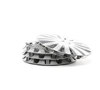 LEOPLAST SAIL 17 Lot de 4 enjoliveurs Avant