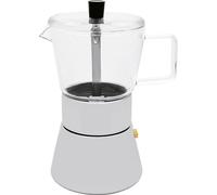 Leopold Vienna Espressokocher Otto 4 Tassen Glas