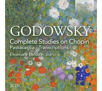 Leopold Godowsky – Études complètes sur Chopin, Passacaglia et Transcriptions – CD – Edel