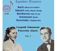 Leopold Simoneau Vol. 1 : Oeuvres De Mozart, Schumann, Bach Et Beethoven