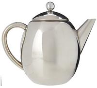 Leopold Vienna Dubbelwandige theepot London 1.2L RVS, Silver