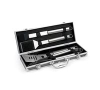 Leopold Vienna Ensemble d'outils Barbecue 4 pièces dans Une Mallette - Accessoires BBQ