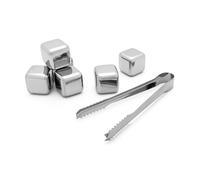 Leopold Vienna Glaçons (6 pièces) avec pinces acier inox