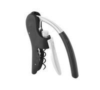 Leopold Vienna Hebelkorkenzieher Mini Oktopus schwarz