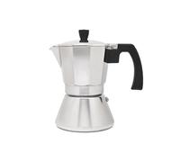Leopold Vienna LV113009 Machine à café Manuelle Cafetière à Moka 0,31 L Argent