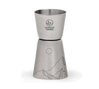 Leopold Vienna - Machine à café 20/40ml Cocktail inox Jigger - Pipette Mountains