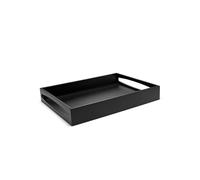 Leopold Vienna Plateau en MDF Noir 40 x 30 x 6 cm