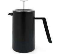 Leopold Vienna Kaffeebereiter San Marco 1l doppelwandig Edelstahl matt schwarz