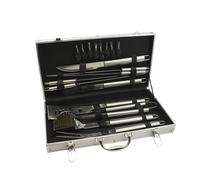 Leopold Vienna - Set d’ustensiles BBQ 18 pièces dans Une Mallette - Accessoires Barbecue