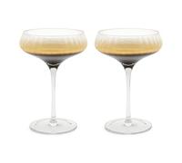 Leopold Vienna - Verre à martini Arinto - verres à cocktail - set de 2 | Lot de 2 Verres à Martini Nervurés à Pied Haut, Compatible Lave-Vaisselle, Coffret Cadeau Inclus