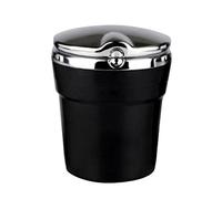 LEORX Auto voiture sans fumée de Cigarette cendrier avec lumière LED bleu (noir)