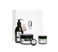 LEOS Coffret Cadeau Fête des Mères - Soins Hydratants & Naturels Visage & Corps - 4 Produits - Crème Confort | Baume Fondant | Lotion Veloutée | Beurre réconfort
